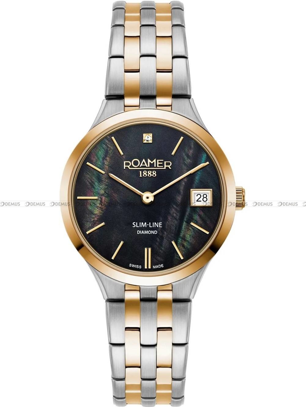 Roamer Slim Line Diamond 864857 47 80 50 Zegarek Damski Sklep Demus