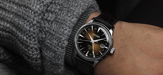 Seiko Presage Cocktail Time GMT Rusty Nail SSK039J1
