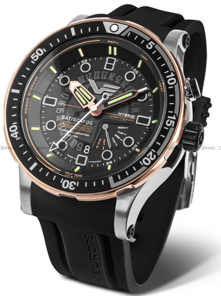 Vostok Europe Batiscafos Hybrid PX84-511E769 Zegarek Męski 