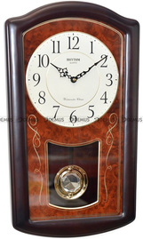 Zegar wiszący kwarcowy Rhythm CMJ321NR06 Brown