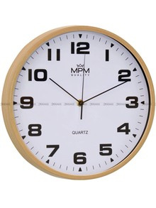 Zegar ścienny MPM Madera - B - E01.4462.5100 - 31 cm