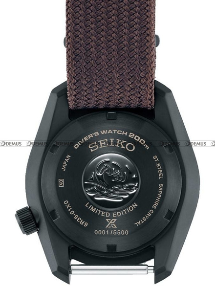 Zegarek Męski Seiko Prospex Black Series 1968 Re-Creation SPB255J1 - Limitowana Edycja
