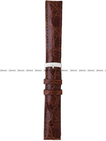 Pasek do zegarka skórzany - Morellato Mombasa A01X0857042034CR18 - 18 mm