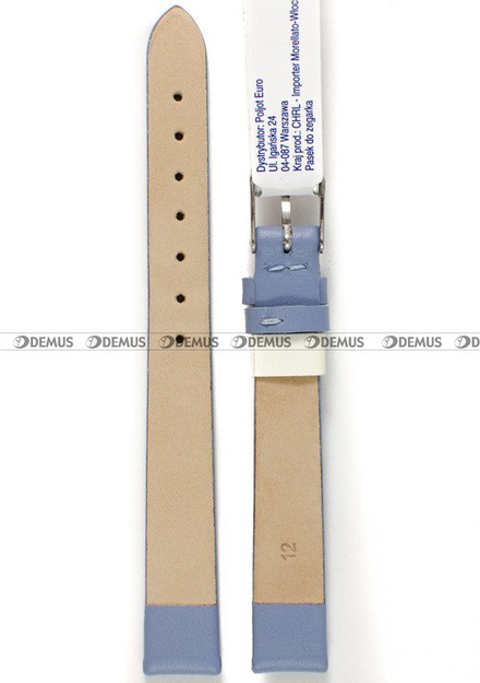 Pasek skórzany do zegarka - Morellato A01X5126875066CR12 - 12 mm
