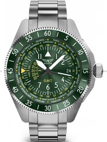 Aviator Airacobra GMT V.1.37.0.309.5 Zegarek Męski