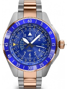 Aviator Airacobra GMT V.1.37.3.308.5 Zegarek Męski