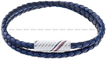 Bransoletka Męska Tommy Hilfiger Double Wrap Braid 2790470