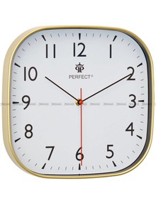 Zegar ścienny Perfect FX-5803-Gold - 28x28 cm