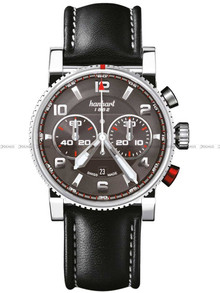 Zegarek Męski Automatyczny Hanhart PRIMUS Racer Anthracite 44 mm 741.240-0020