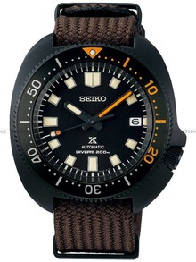 Zegarek Męski Seiko Prospex Black Series 1970 Diver’s Modern Re-interpretation SPB257J1 - Limitowana Edycja - Dodatkowy pasek w zestawie