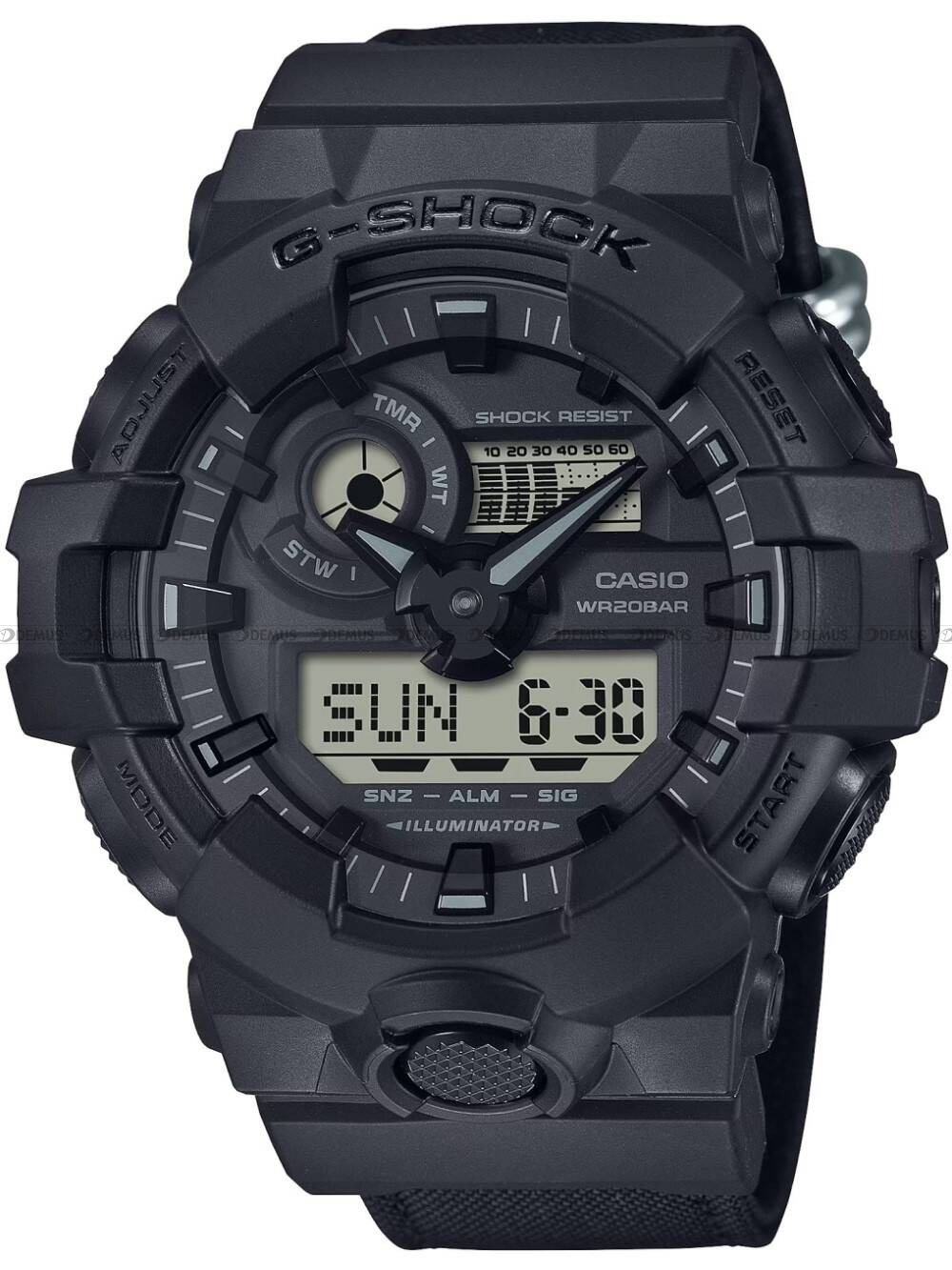 Zegarek Męski G-SHOCK UTILITY BLACK GA 700BCE 1AER