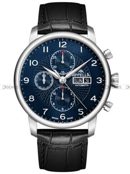 Appella Automatic Chronograph L70010.5225ACH Zegarek Męski - rotomat w zestawie