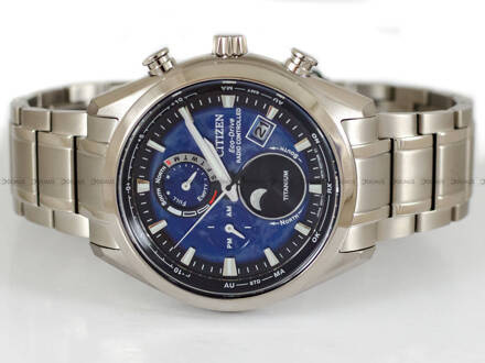 Citizen Eco-Drive Radio Controlled Tsukiyomi Moonphase BY1010-81L Zegarek Męski