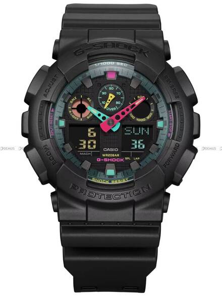 G-SHOCK Multi Fluorescent GA 100MF 1AER Zegarek Męski