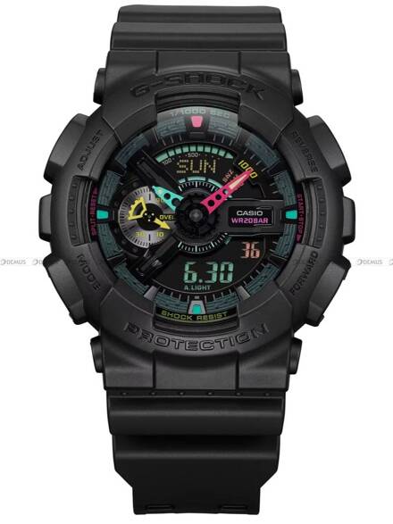 G-SHOCK Multi Fluorescent Original GA 110MF 1AER Zegarek Męski