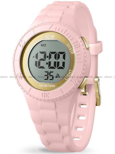 Ice-Watch - Ice Digit Pink Lady Gold 021608 S Zegarek Dziecięcy