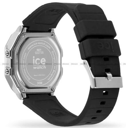 Ice-Watch - Ice Digit Retro - Black Silver 022735 S Zegarek Damski