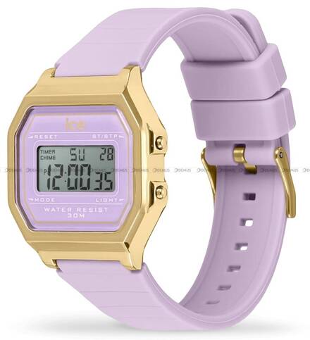 Ice-Watch - Ice Digit Retro - Lavender Petal 022061 S Zegarek Damski