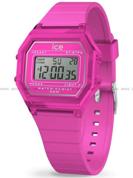 Ice-Watch - Ice Digit Retro - Neon Pink 022887 S Zegarek Damski