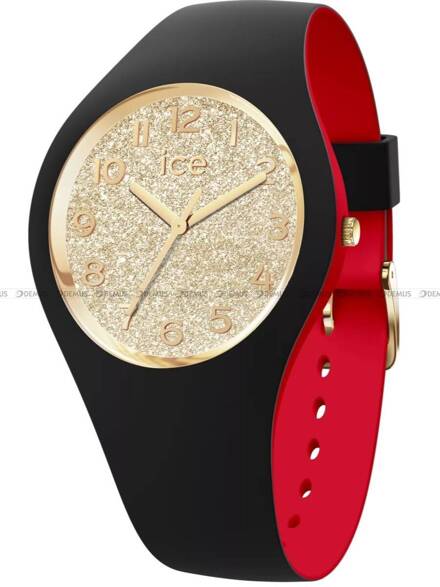 Ice-Watch - Ice Loulou - Black Gold Glitter 022325 S Zegarek Damski