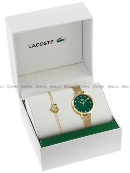 Lacoste Riga Giftset 2070029 Zegarek Damski - bransoletka w zestawie