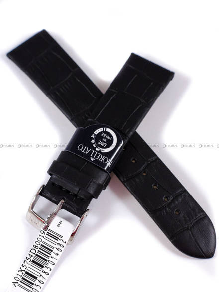 Pasek do zegarka skórzany - Morellato A01X5754D80019CR20 - 20 mm