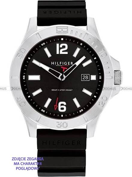 Pasek silikonowy do zegarka Tommy Hilfiger 1710539 - 22 mm