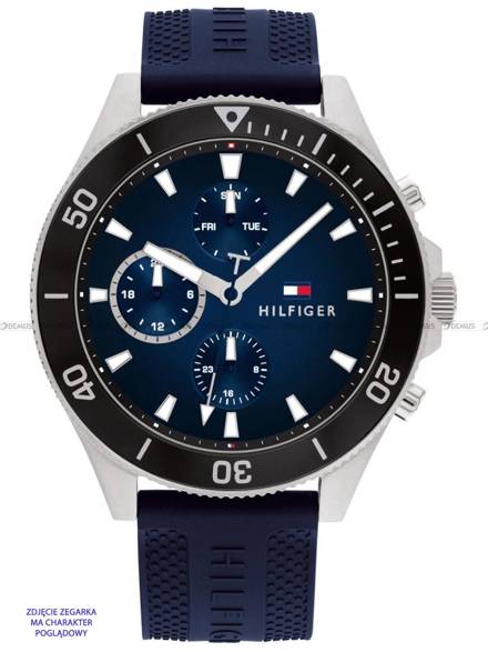 Pasek silikonowy do zegarka Tommy Hilfiger 1791920 - 21 mm