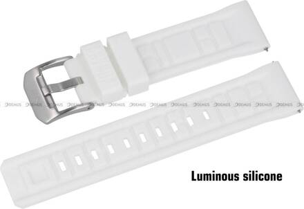 Pasek silikonowy luminescencyjny do zegarka Vostok Europe Systema Periodicum - 24 mm