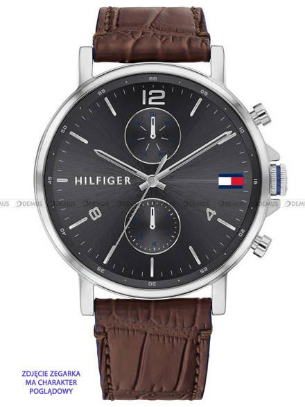 Pasek skórzany do zegarka Tommy Hilfiger 1710416 - 22 mm