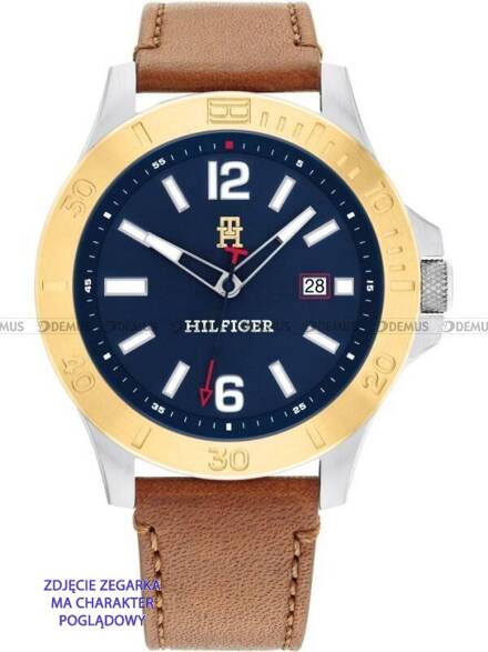 Pasek skórzany do zegarka Tommy Hilfiger 1710529 - 22 mm