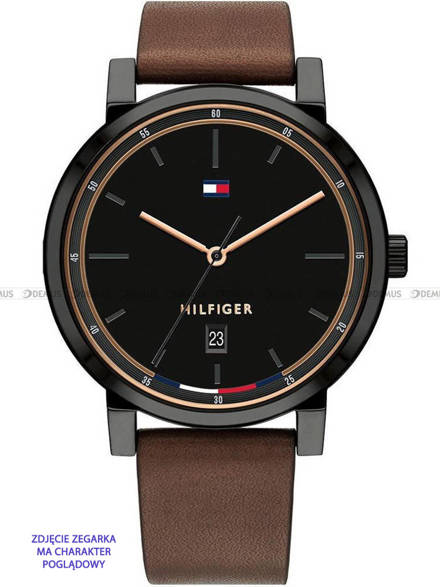 Pasek skórzany do zegarka Tommy Hilfiger 1791736 - 20 mm