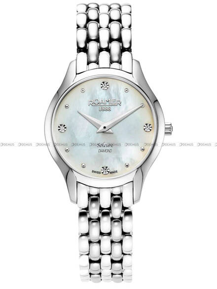 Roamer Soleure Diamond 547857 41 25 50 Zegarek Damski