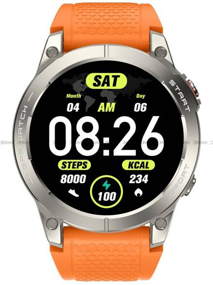 Smartwatch Hagen HC87-Silver-Orange