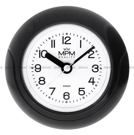 Zegar ścienny łazienkowy wodoodporny MPM Bathroom Clock E01.2526.90 - 14 cm