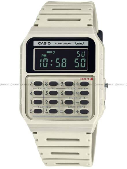 Zegarek Casio Vintage z kalkulatorem CA 53WB 8BEF