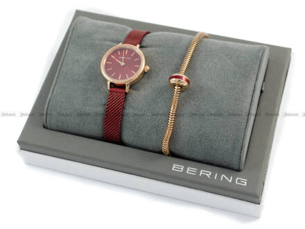 Zegarek Damski Bering 11022-363-LOVELY-5-GWP - w zestawie pozłacana bransoletka