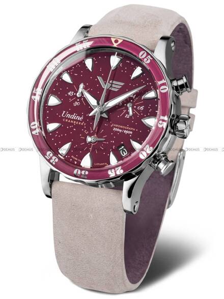 Zegarek Damski Vostok Europe Undine Cranberry VK68-515A774