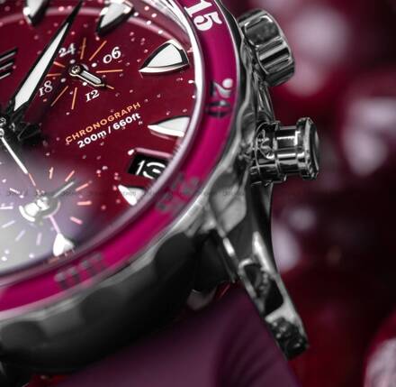 Zegarek Damski Vostok Europe Undine Cranberry VK68-515A774B - Zestaw