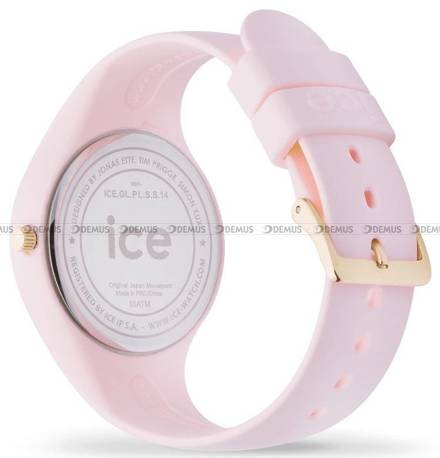 Zegarek Ice-Watch - Ice Glam Pastel Pink lady 018497 S - Z bransoletką w zestawie - Limitowana edycja