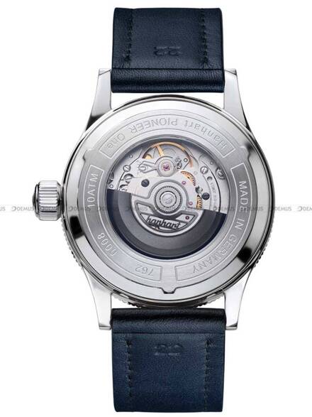 Zegarek Męski Automatyczny Hanhart PIONEER One Blue 42 mm 762.270-7310