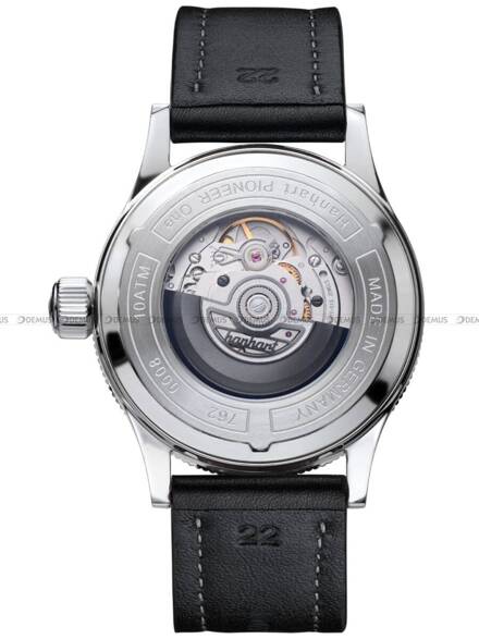 Zegarek Męski Automatyczny Hanhart PIONEER One Gray 42 mm