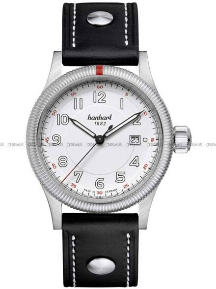 Zegarek Męski Automatyczny Hanhart PIONEER One White 42 mm