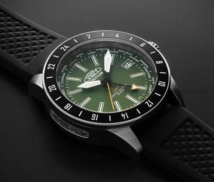 Zegarek Męski Automatyczny Prim Sport Tritium World Timer - B - W91P.13213.B - Limitowana Edycja