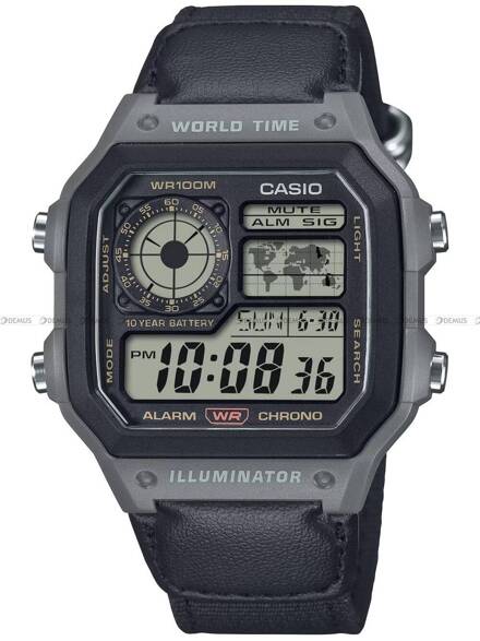 Zegarek Męski Casio AE 1200WHUB 8AV