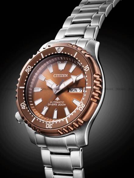 Zegarek Męski Citizen PROMASTER MARINE Automatic Diver NY0164-65X - Dodatkowy pasek w zestawie - Limitowana Edycja