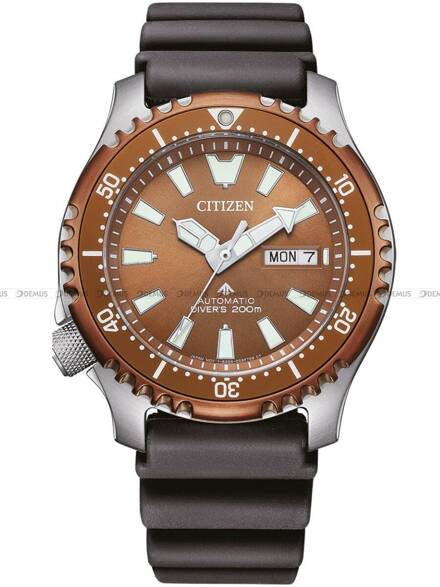 Zegarek Męski Citizen PROMASTER MARINE Automatic Diver NY0164-65X - Dodatkowy pasek w zestawie - Limitowana Edycja