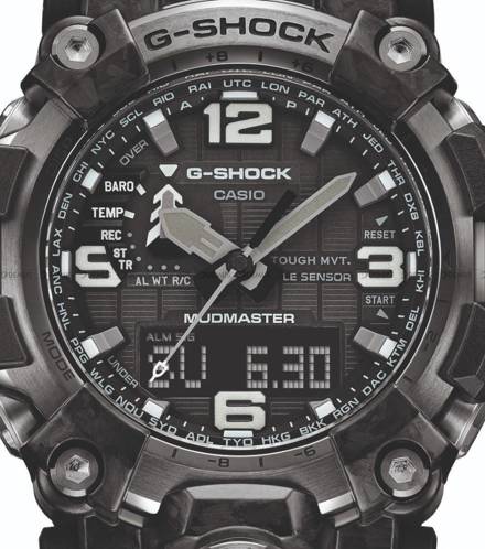 Zegarek Męski G-SHOCK CARBON MUDMASTER GWG 2000 1A1ER