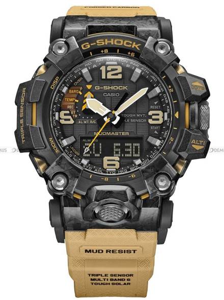 Zegarek Męski G-SHOCK CARBON MUDMASTER GWG 2000 1A5ER