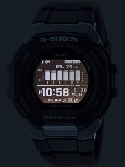 Zegarek Męski G-SHOCK G-SQUAD Bluetooth GBD 300 1ER